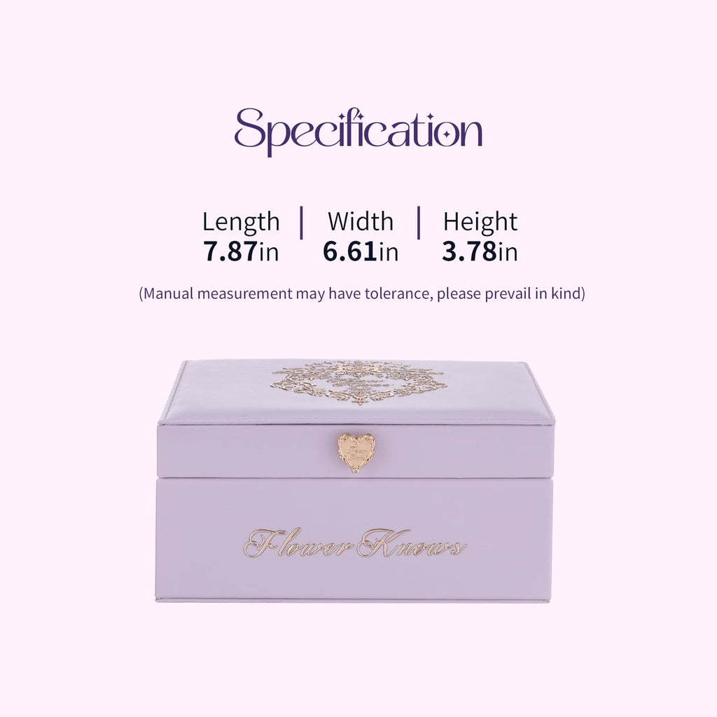 Flower Knows Violet Strawberry Rococo 12-Piece All-In Gift Set | Luxury Makeup Kit
