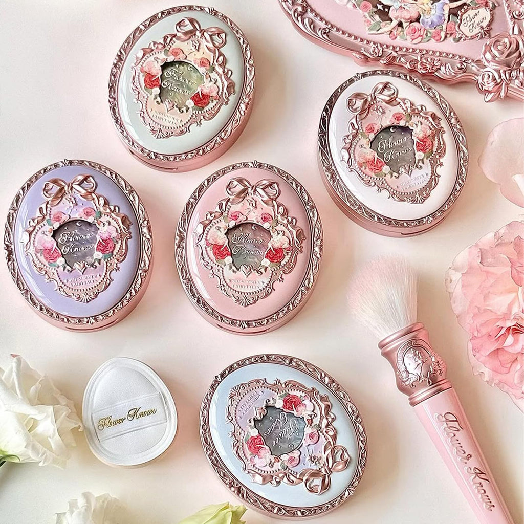Flower Knows Midsummer Fairytales Velvet Embossed Blush – Valley Lily Taupe