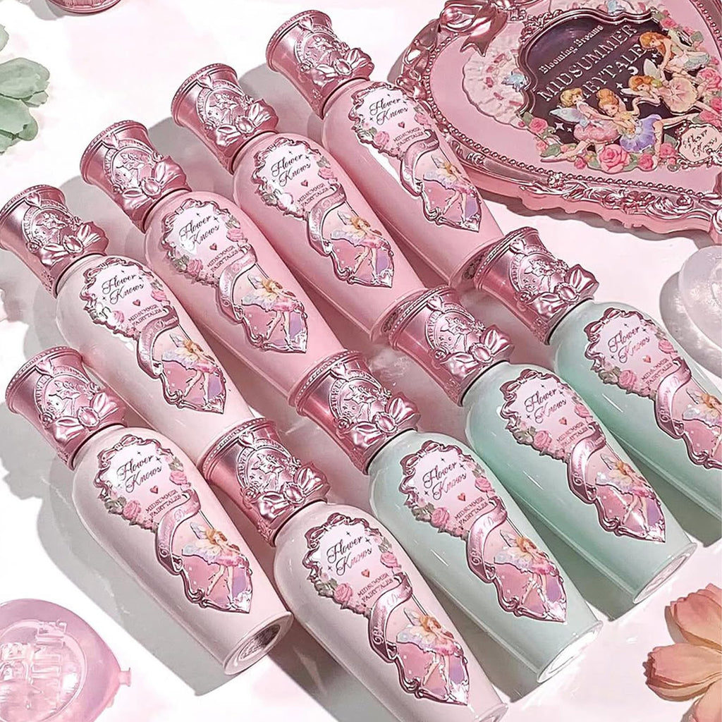 Flower Knows Midsummer Fairytales Lip Lacquer G06 Bluebell | Glowy Hydrating Lip Oil