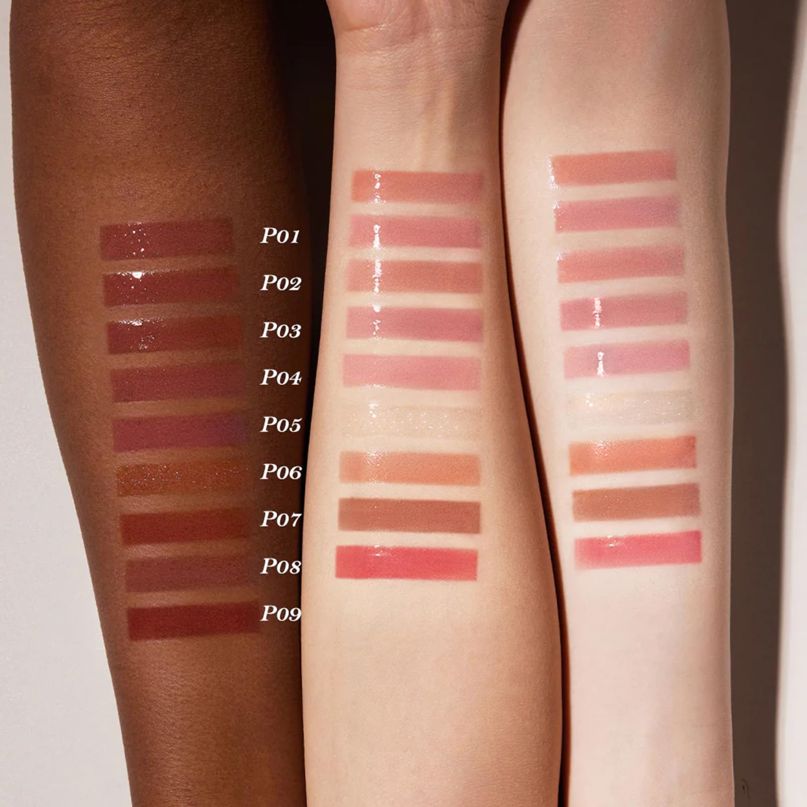 Flower Knows Shell's Jewel Nourishing Lip Glaze | Hydrating Hyaluronic Lip Gloss (0.16 oz) Coral Conch P09