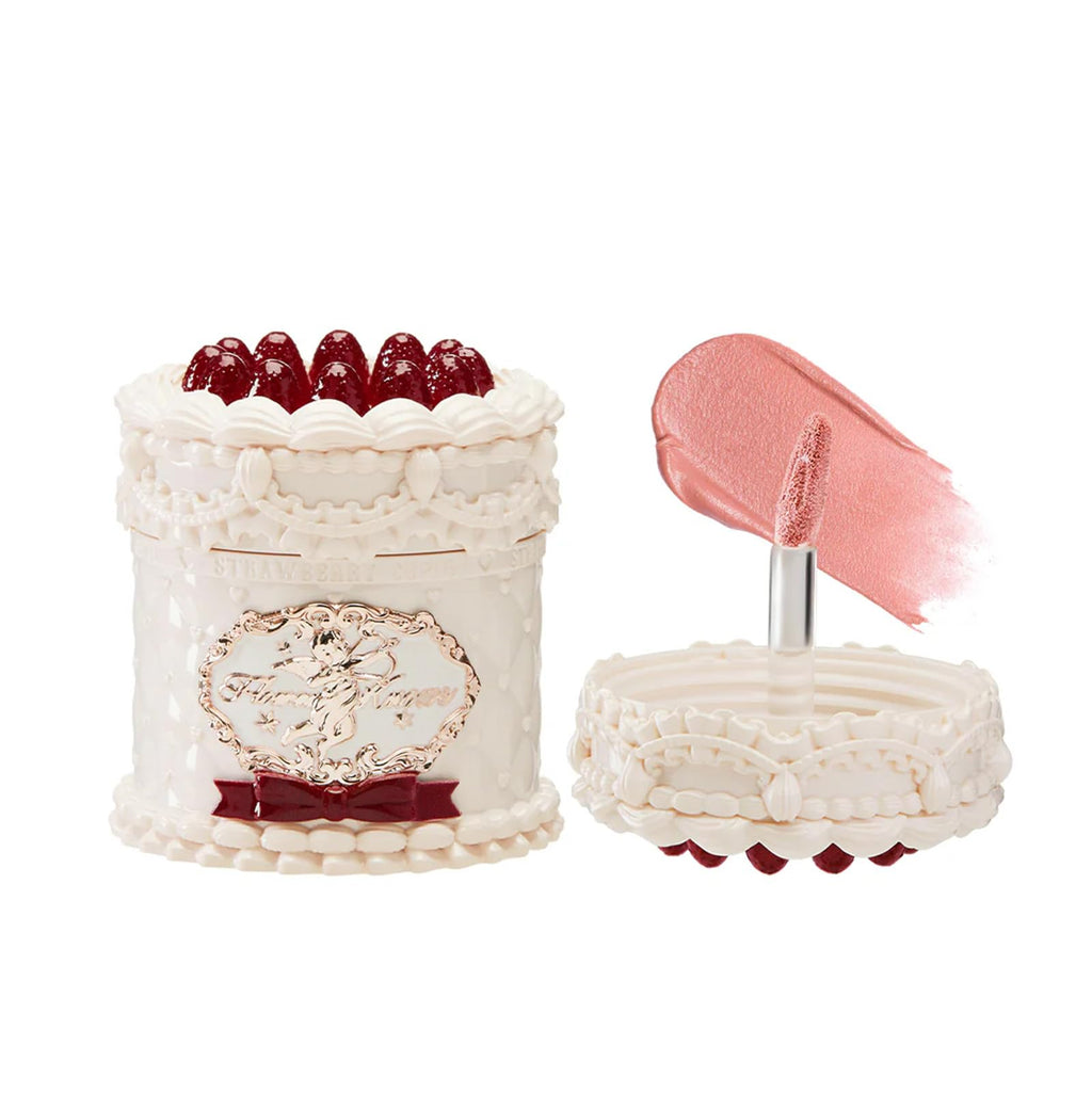Flower Knows Strawberry Cupid Cake Lip Cream – Soufflé Muted Terracotta Matte Lipstick (0.17 oz)