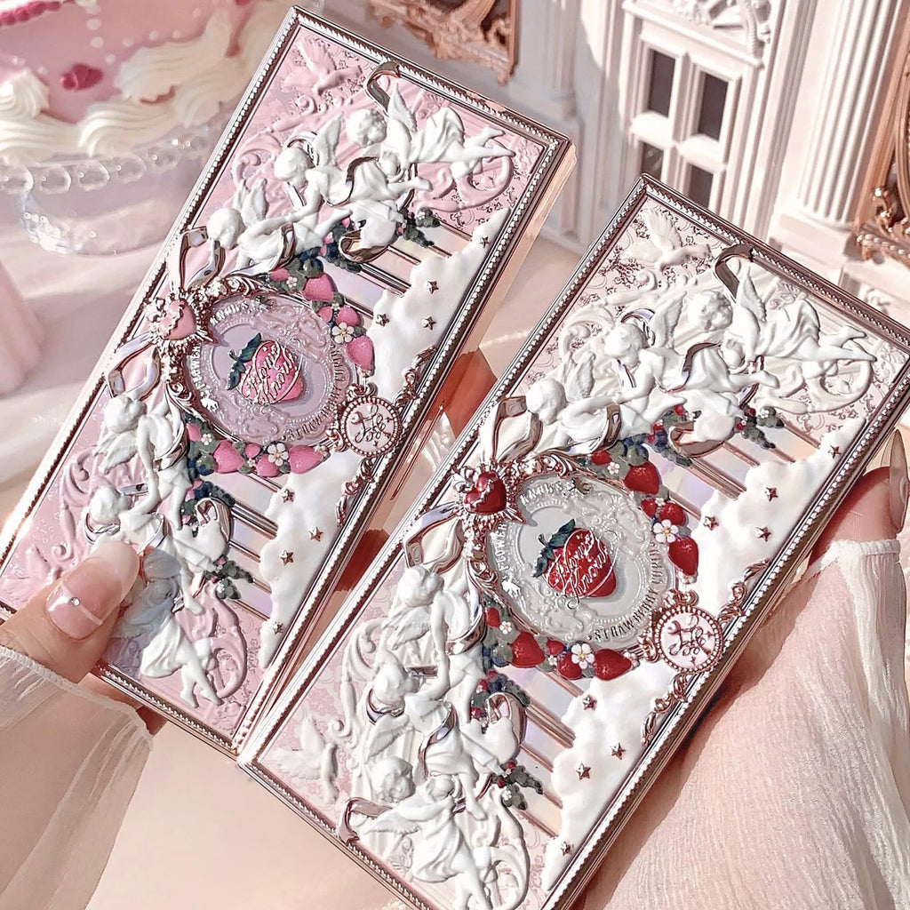 Flower Knows Strawberry Cupid Palette - 5 Matte + 2 Shimmer Neutrals