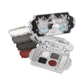 Flower Knows Swan Ballet Palette – Six-Color Matte & Shimmer Makeup (02 Black Swan)