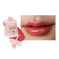 Flower Knows The Sweetie Bear Coating Lip Jelly Strawpop – Plush Pink Lip Gloss