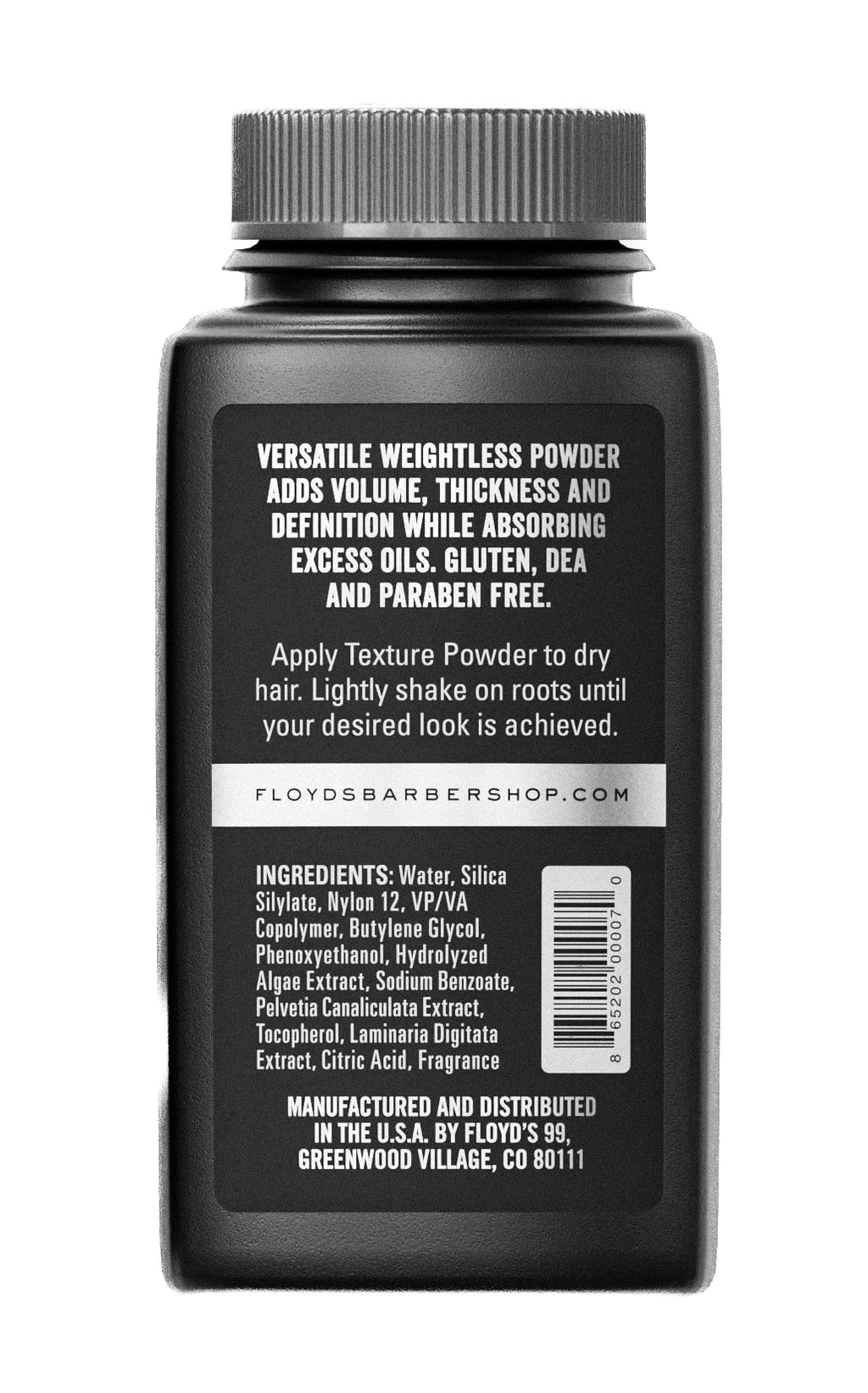 Floyd's 99 Hair Styling Powder – Volume, Thickness & Oil Absorption (Color-Safe)