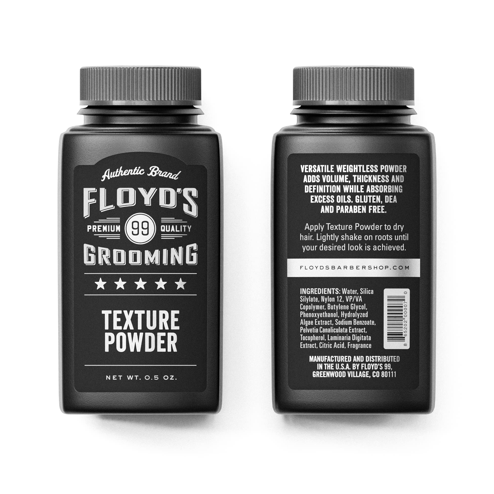 Floyd's 99 Hair Styling Powder – Volume, Thickness & Oil Absorption (Color-Safe)