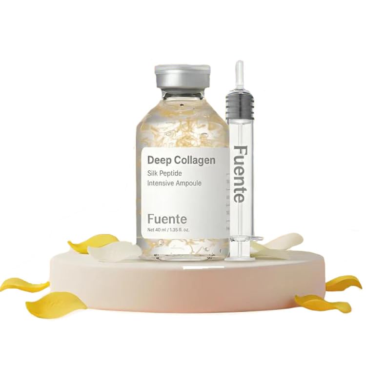 Fneute Silk Peptide Intensive Lifting Ampoule | Moisturizes, Firms & Lifts | Korean Anti-Aging Facial Essence 50ml
