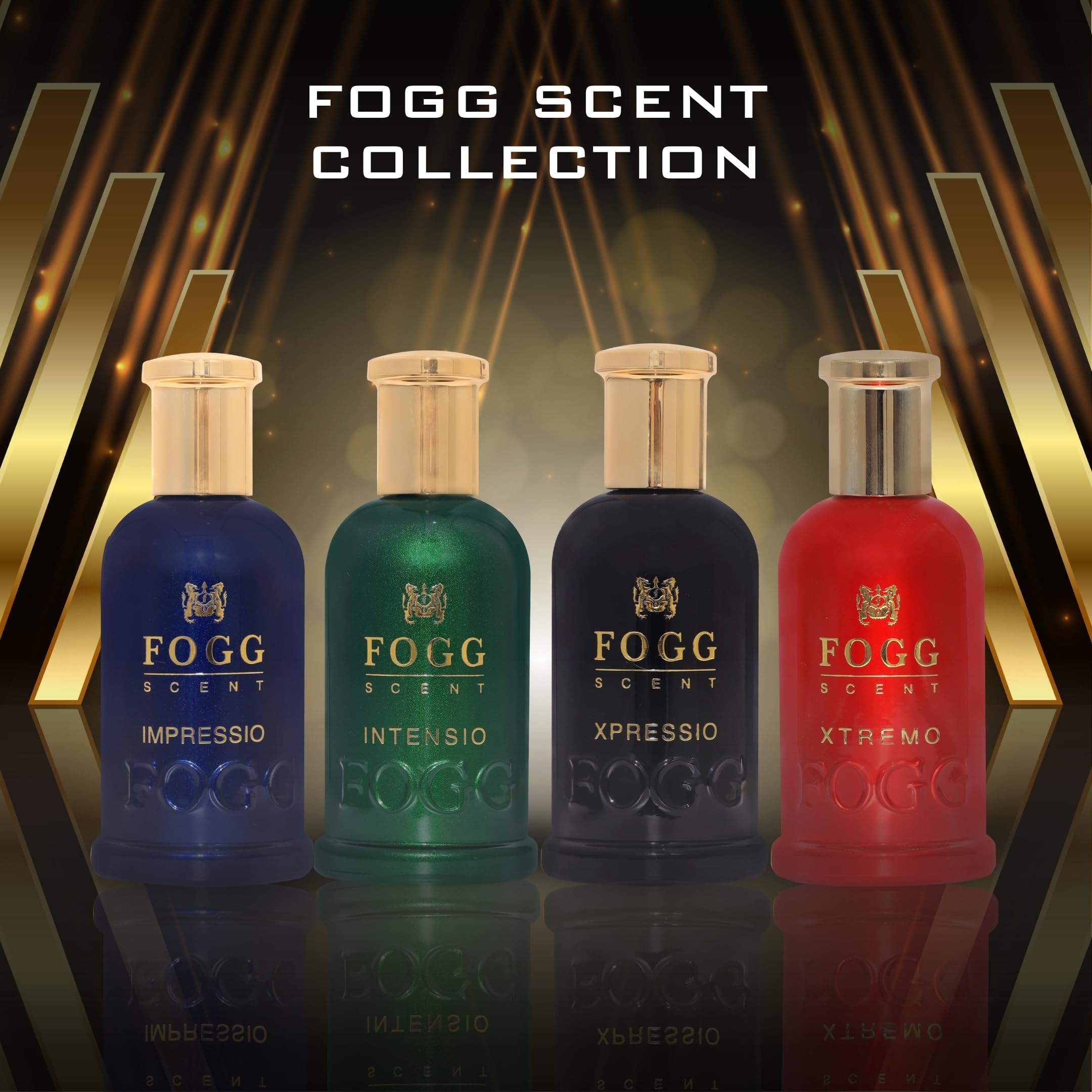 FOGG Scent Xtremo Eau de Parfum for Men – Fresh Spicy Citrus, Leather & Musk | 100 ml | Long-Lasting EDP