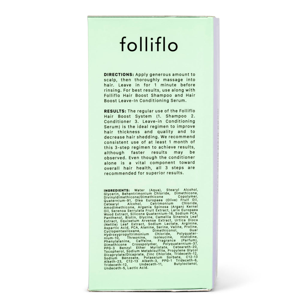 Folliflo Hair Boost Conditioner – Thicker-Looking Hair & Scalp Care | Daily Use Formula (Up to 90 Day Supply)