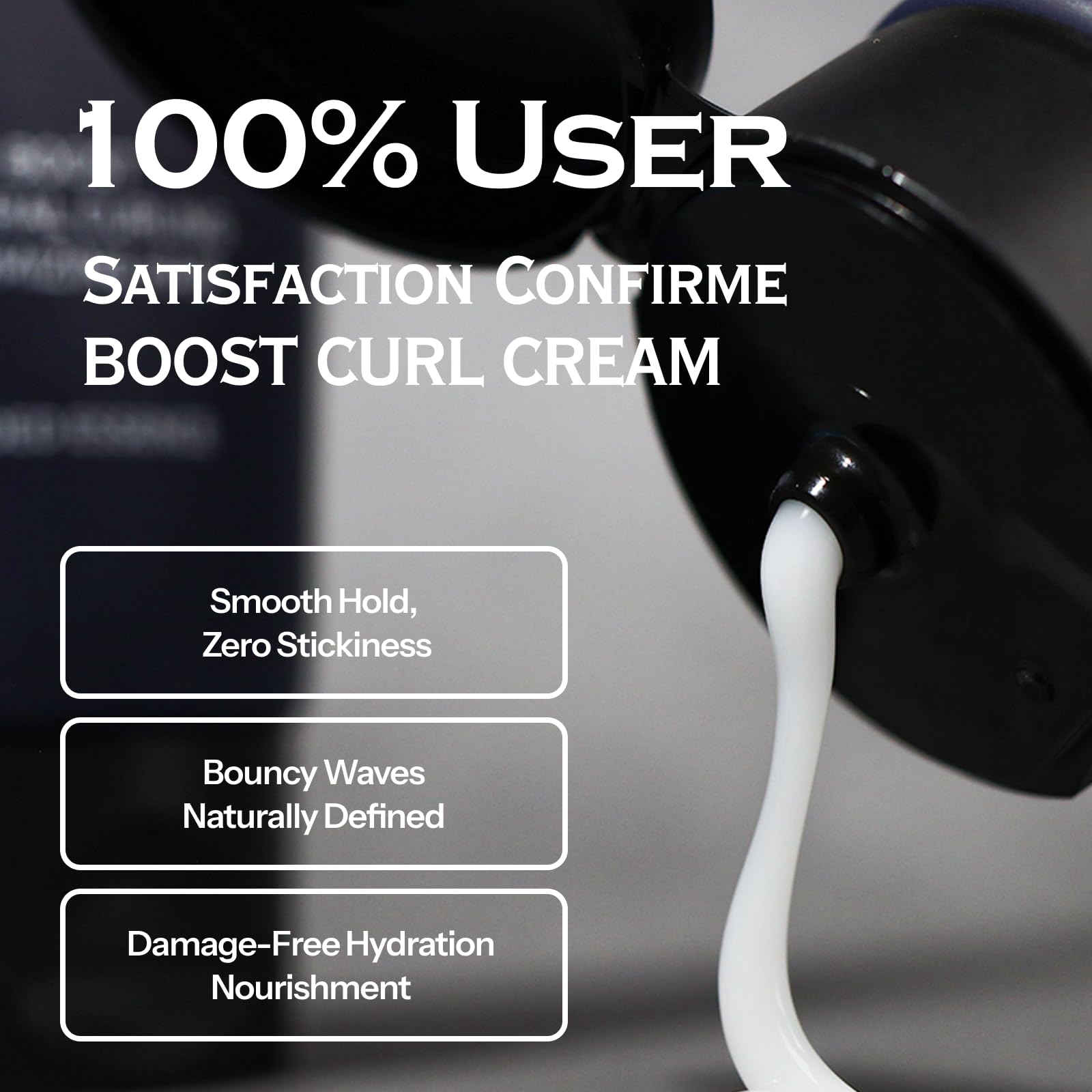 FORBEAUT Boost Curl Cream – Award-Winning Keratin & Grain Curl Cream for Men, Bouncy Waves & Strong Hold, 150ml