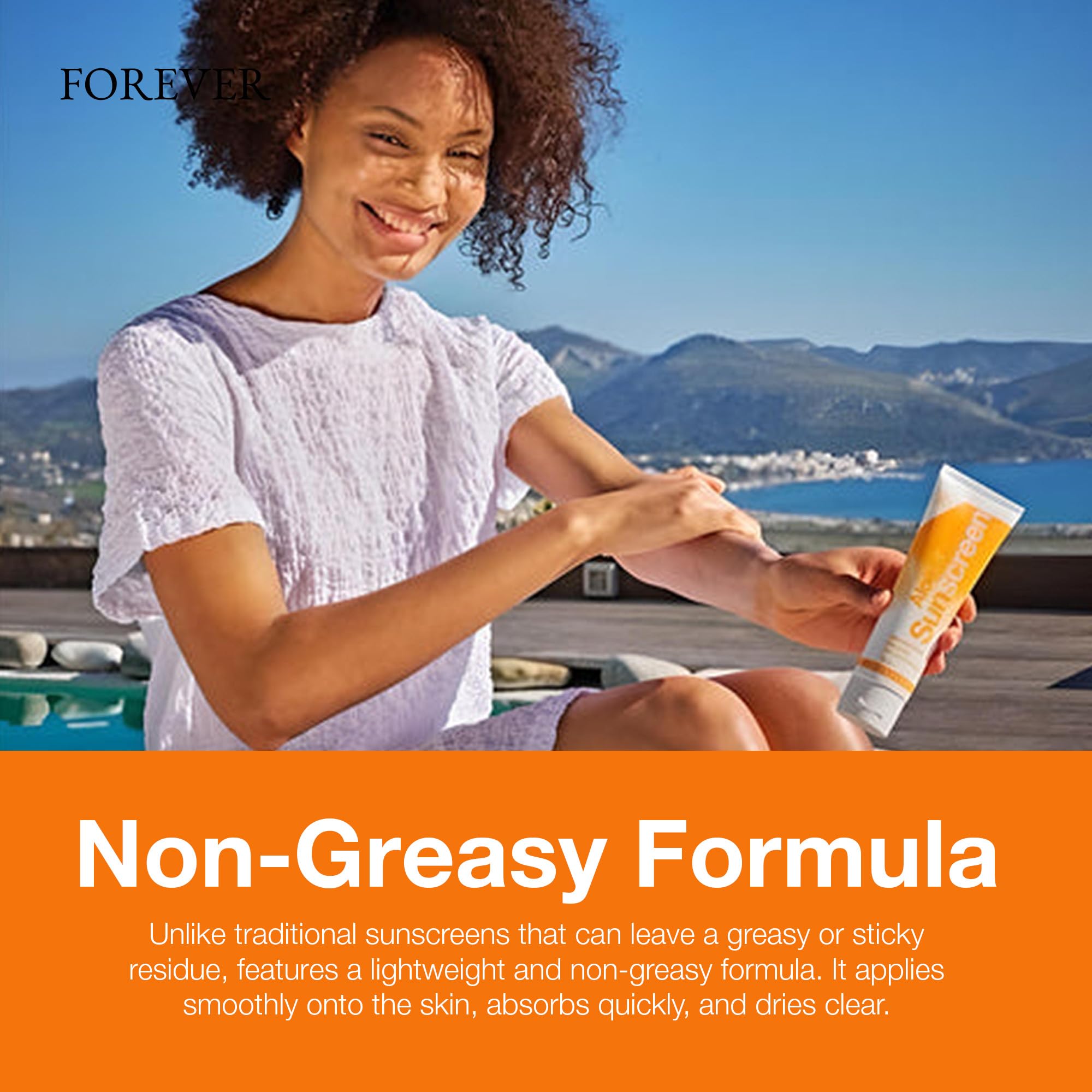 Forever Living Aloe Sunscreen SPF 30 – Broad Spectrum UVA/UVB, Water-Resistant, 4 fl oz