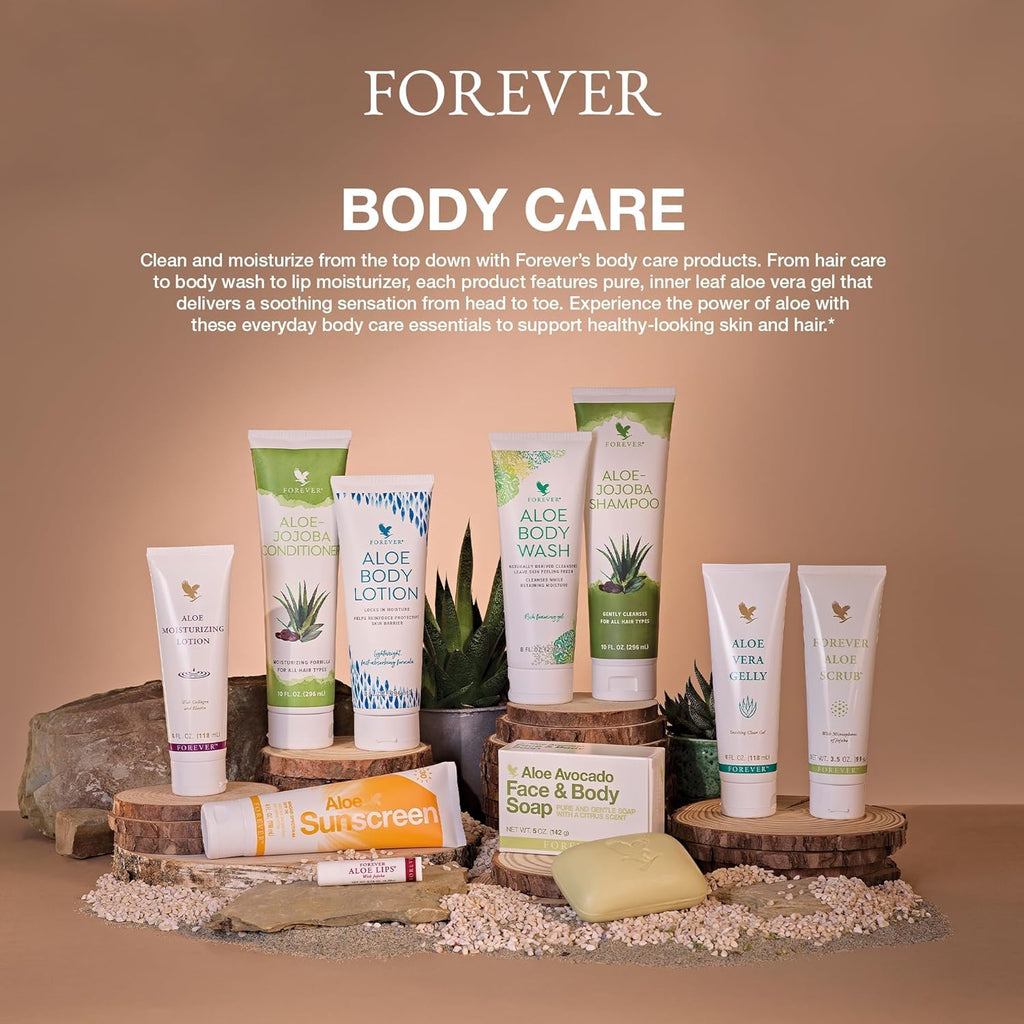Forever Living Aloe Vera Gelly | Pure Aloe Gel for Soothing & Hydrating Skin | Fast-Absorbing, Non-Staining | Vegan & Gluten-Free | 4 fl oz