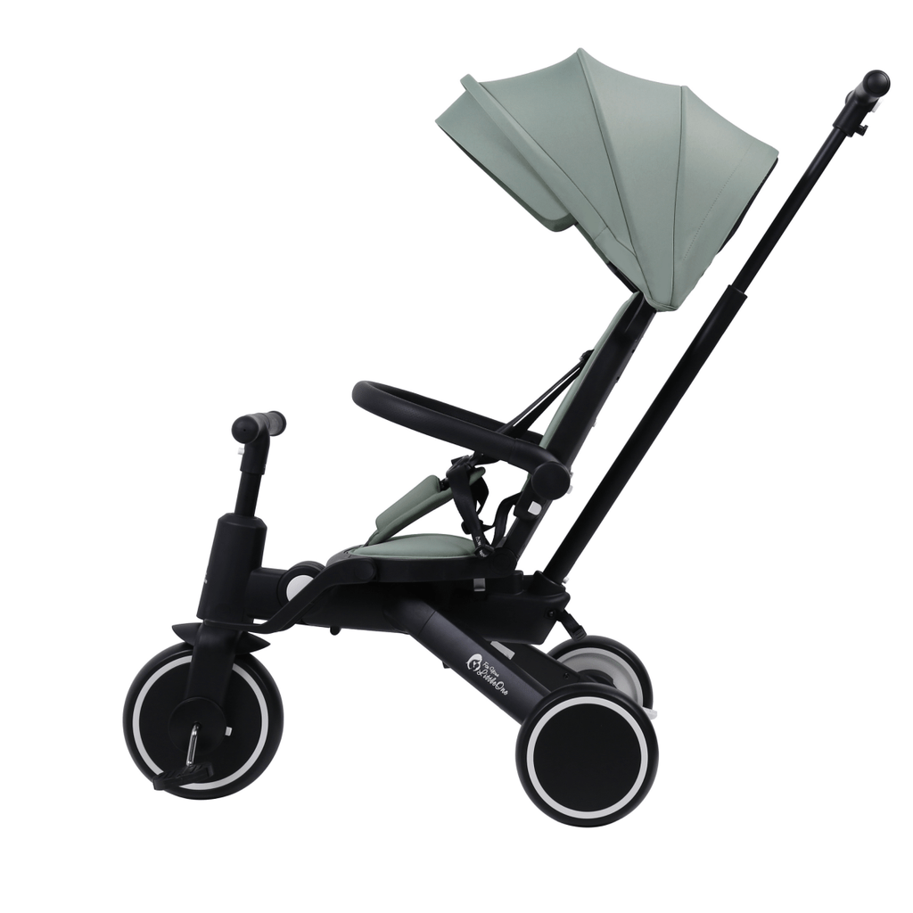 Foryourlittleone Xplor 6 in 1 Foldable Trike - Green (10m-4y)