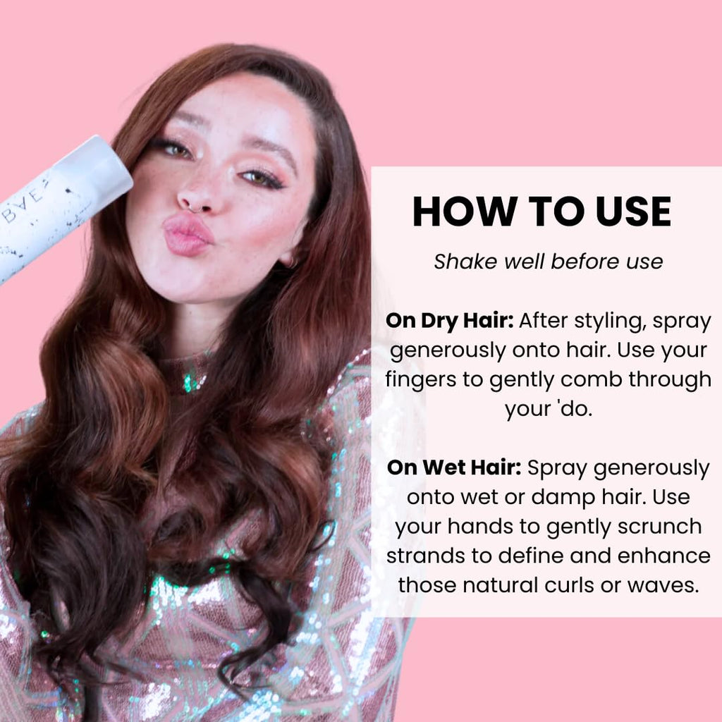FoxyBae Hair Spray for Women | Volumizing Flexible Hold & Frizz Control - 8 Fl Oz