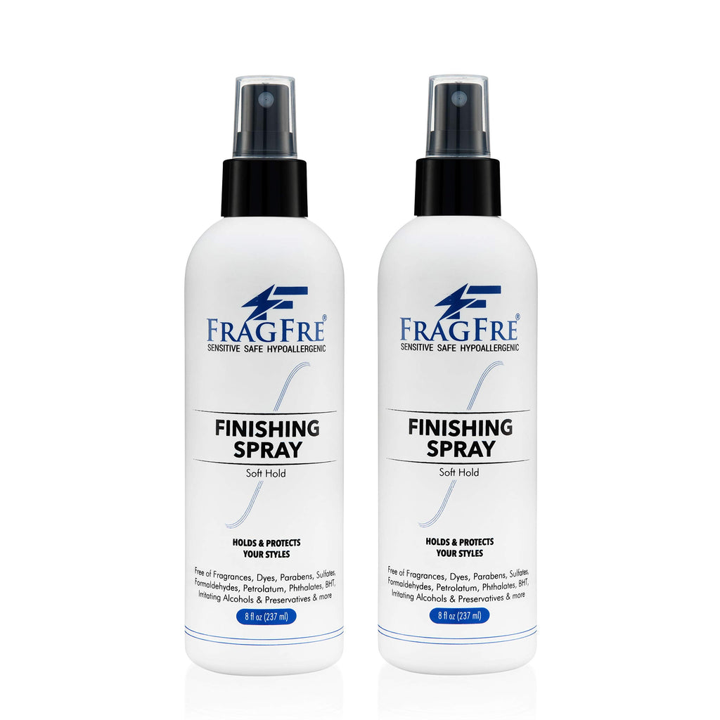 FRAGFRE Hair Finishing Spray 8 oz – Flexible Hold, Fragrance Free, Hypoallergenic