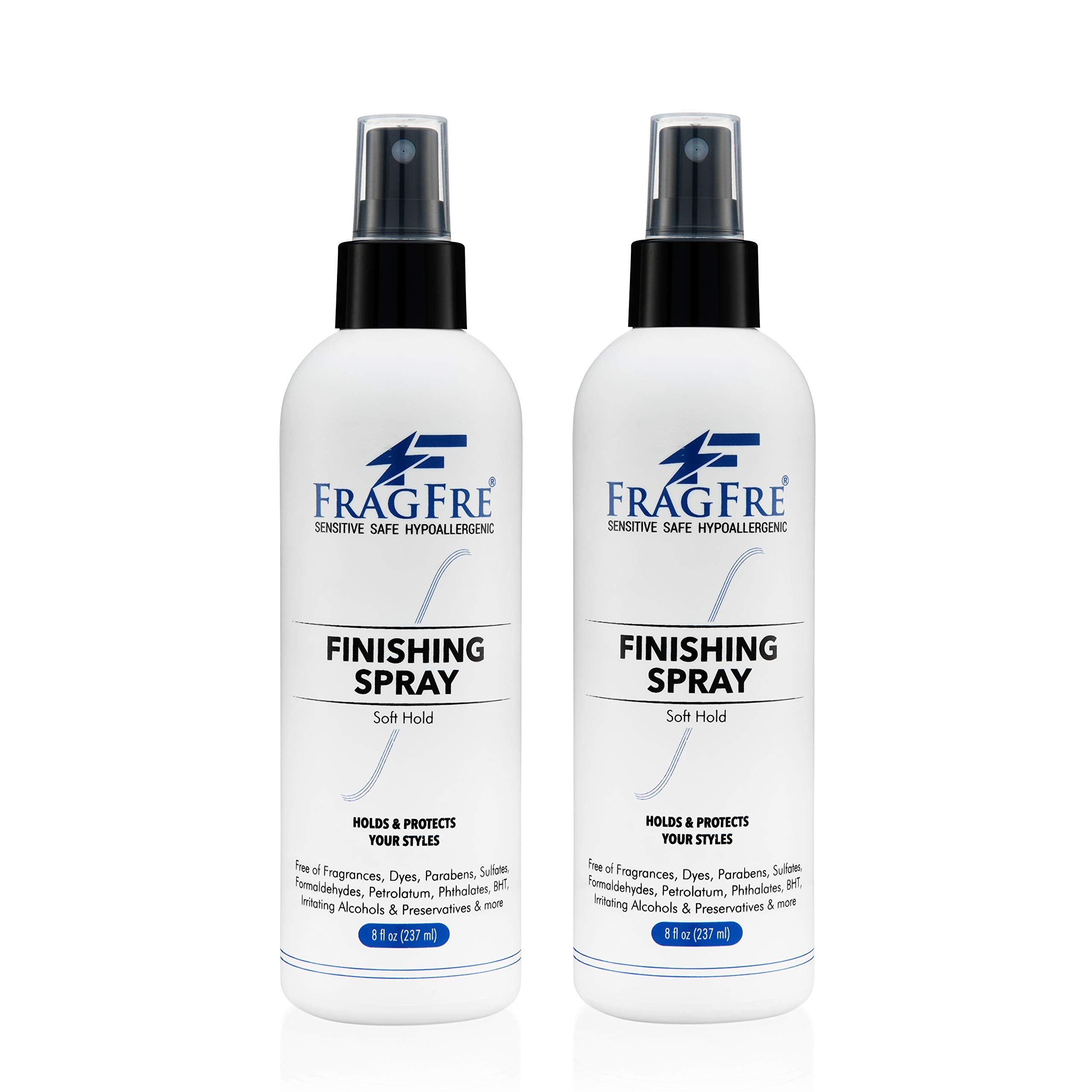 FRAGFRE Hair Finishing Spray 8 oz – Flexible Hold, Fragrance Free, Hypoallergenic