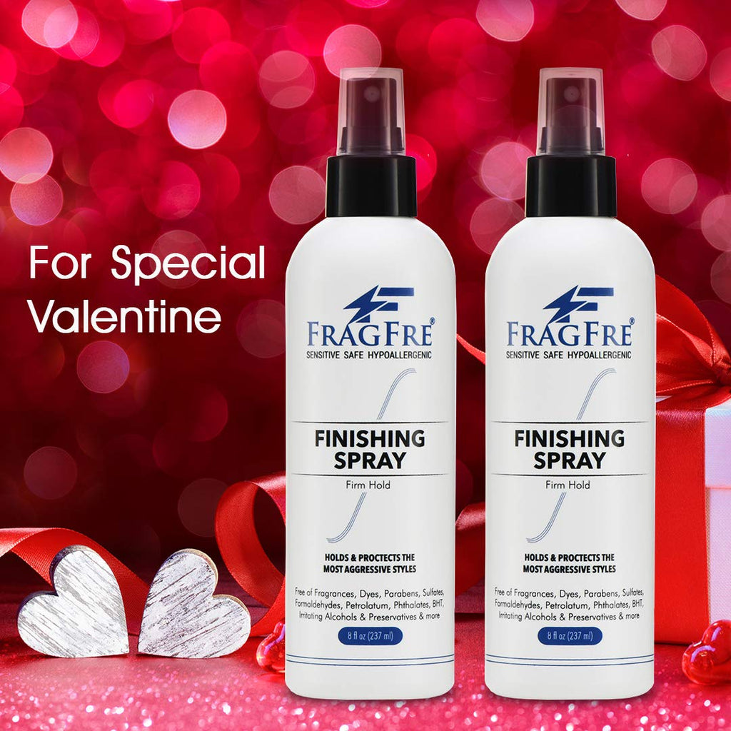 FRAGFRE Hair Finishing Spray – Fragrance-Free, Hypoallergenic, 8 oz