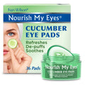 Fran Wilson Nourish My Eyes Cucumber & Green Tea Pads – 36 Pads per Pack | At-Home Eye Spa Treatment