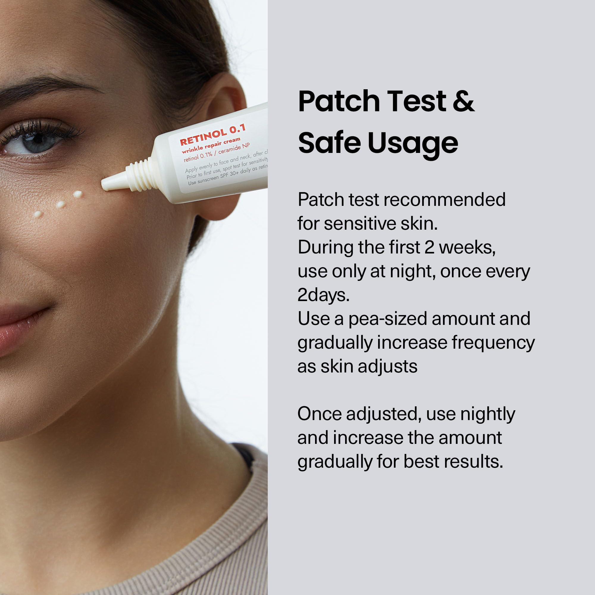 FRANKLY Retinol 0.1% Cream – Beginner Night Cream with Ceramides & Ginseng