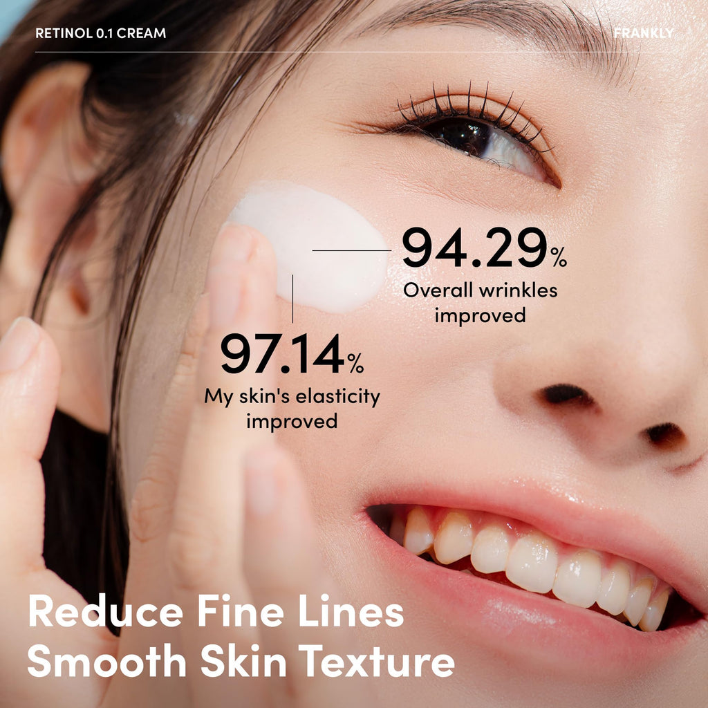 FRANKLY Retinol 0.1% Cream – Beginner Night Cream with Ceramides & Ginseng