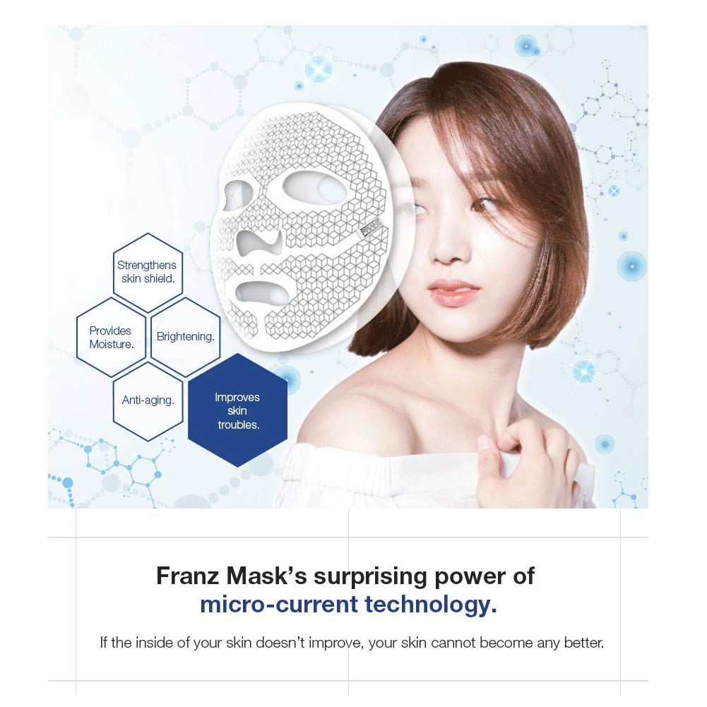 FRANZ Dual Mask Jet Kit – 2 Masks + 2 Elixirs, K-Beauty
