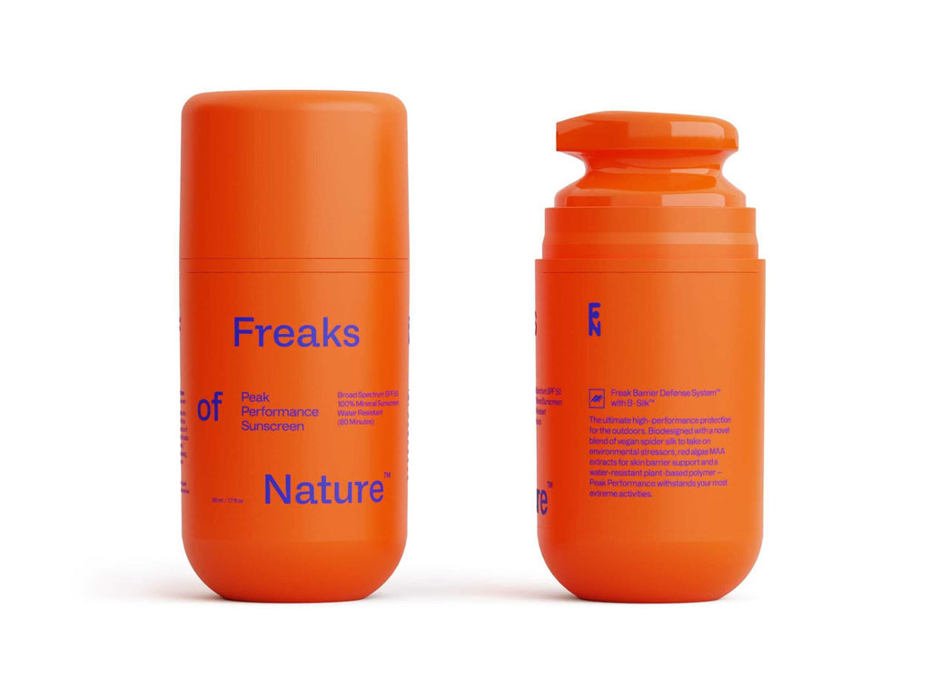 Freaks of Nature Peak Performance SPF 50 | Mineral Sunscreen, 80-Min Water-Resistant