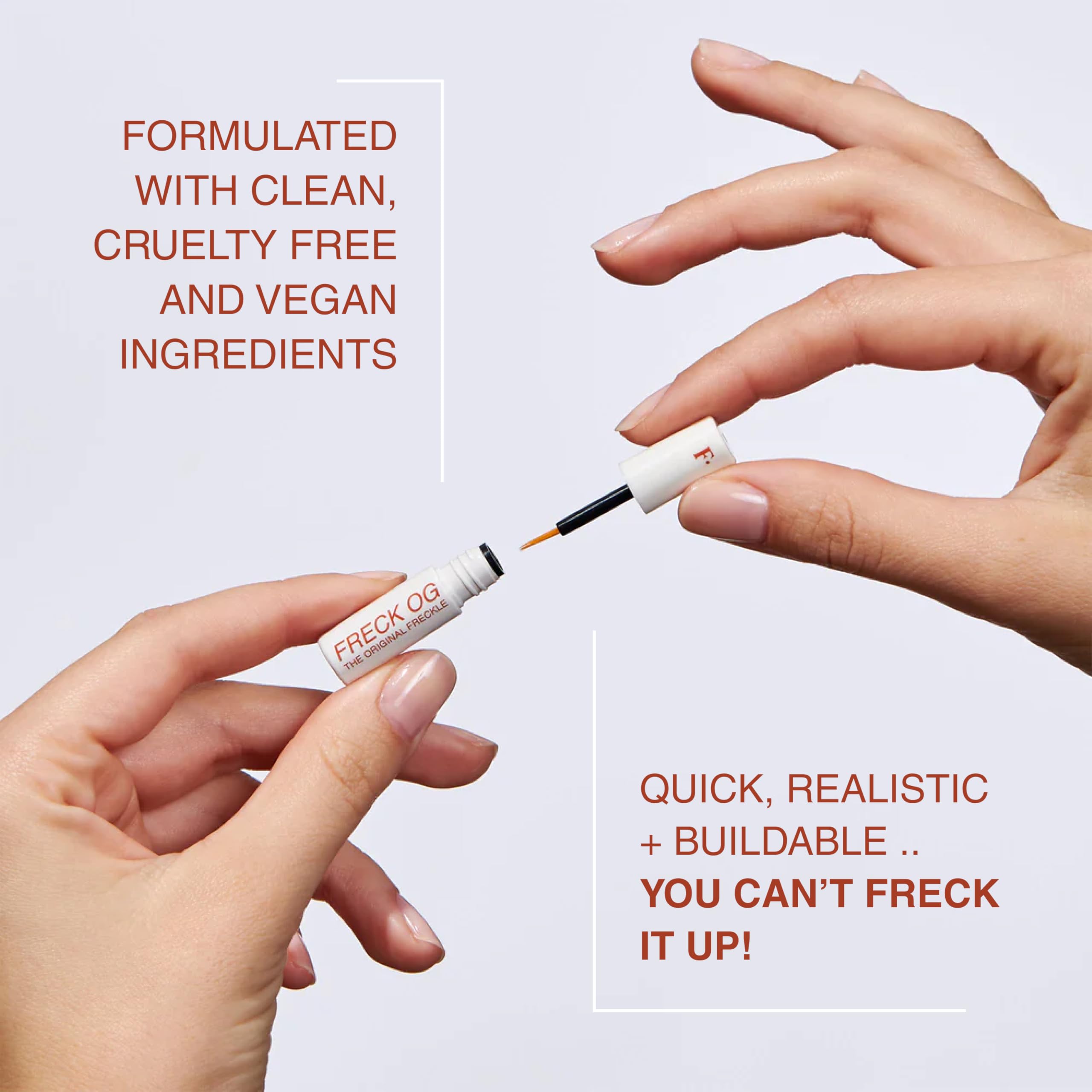 Freck Beauty Freckle Pen XL – Natural-Looking, Buildable Freckles (Light/Medium) | Vegan Formula