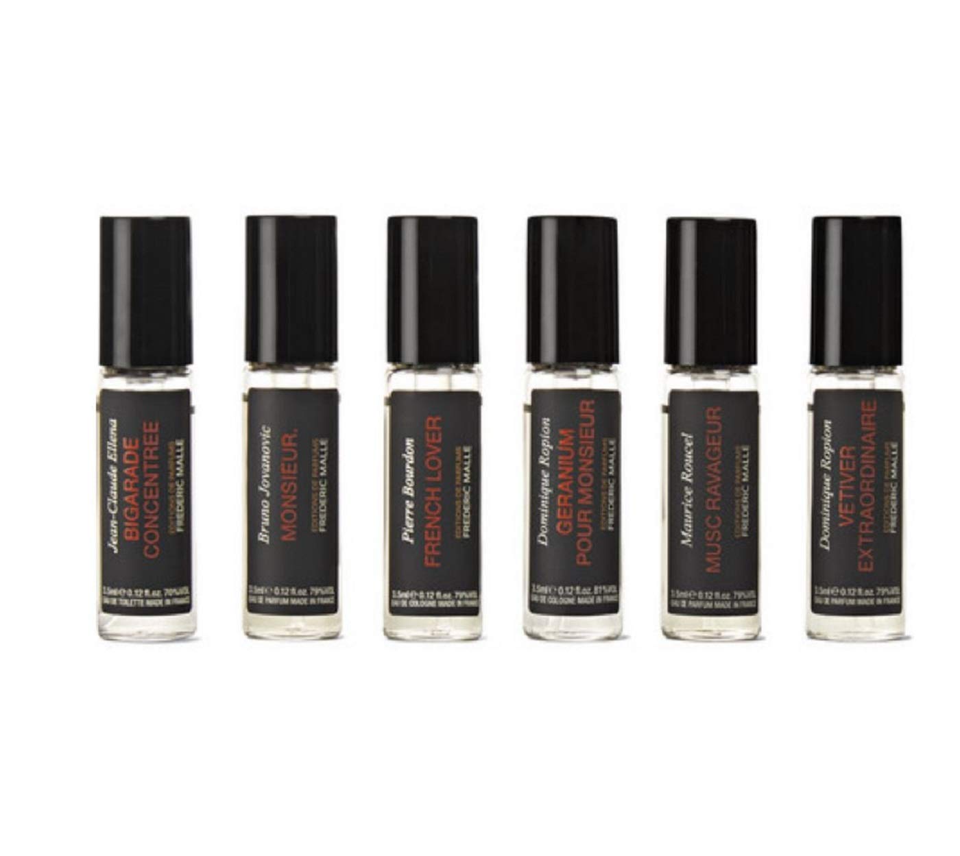 Frederic Malle Essential Collection for Men – 6 Signature Fragrances in 3.5ml Sprays