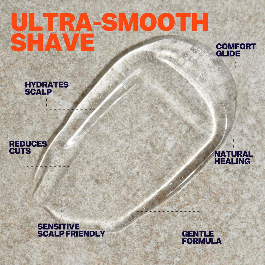 Freebird Shave Gel for Men – Ultra Smooth, Non-Foaming, Aloe Hydration, 60ml Travel Size