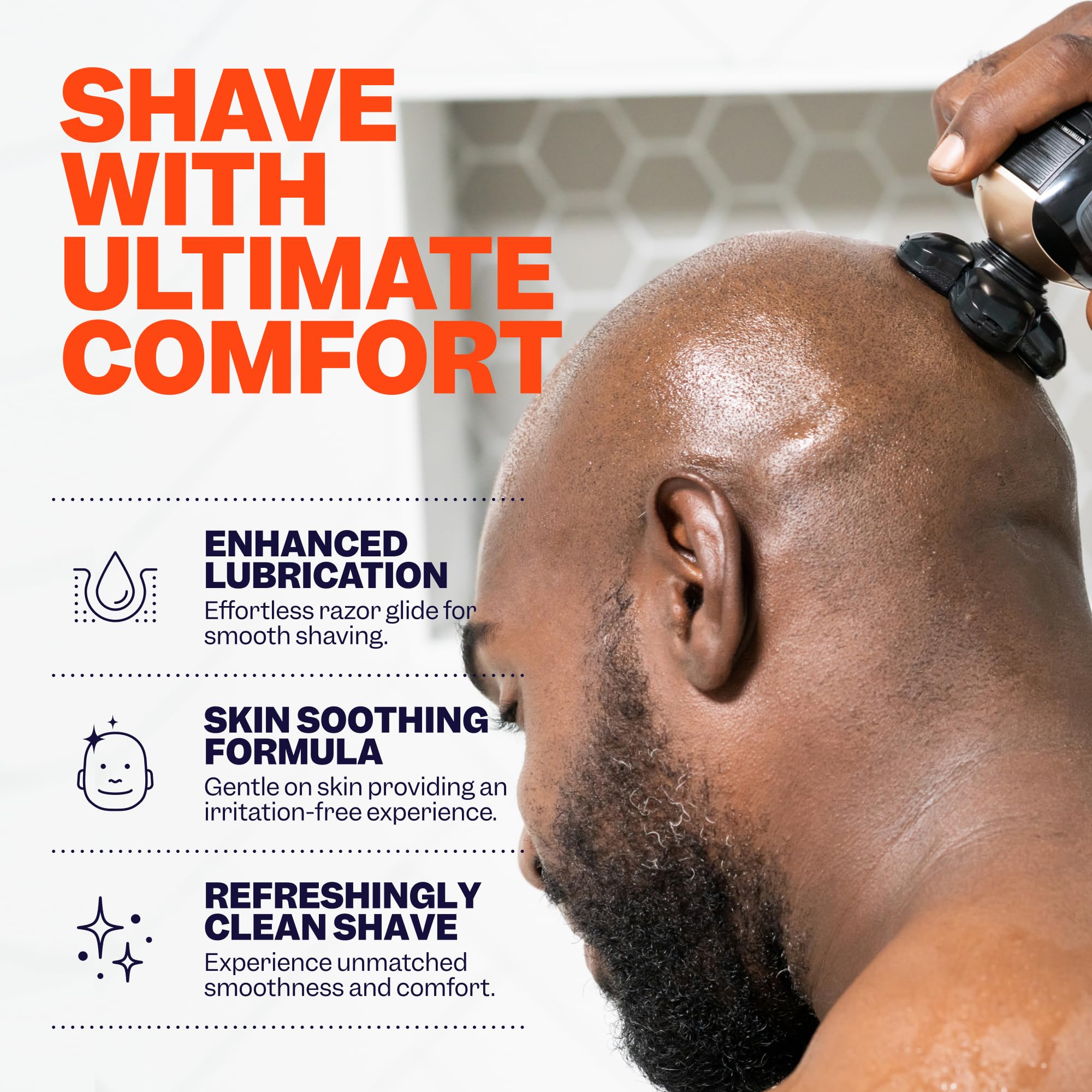 Freebird Shave Gel for Men – Ultra Smooth, Non-Foaming, Aloe Hydration, 60ml Travel Size