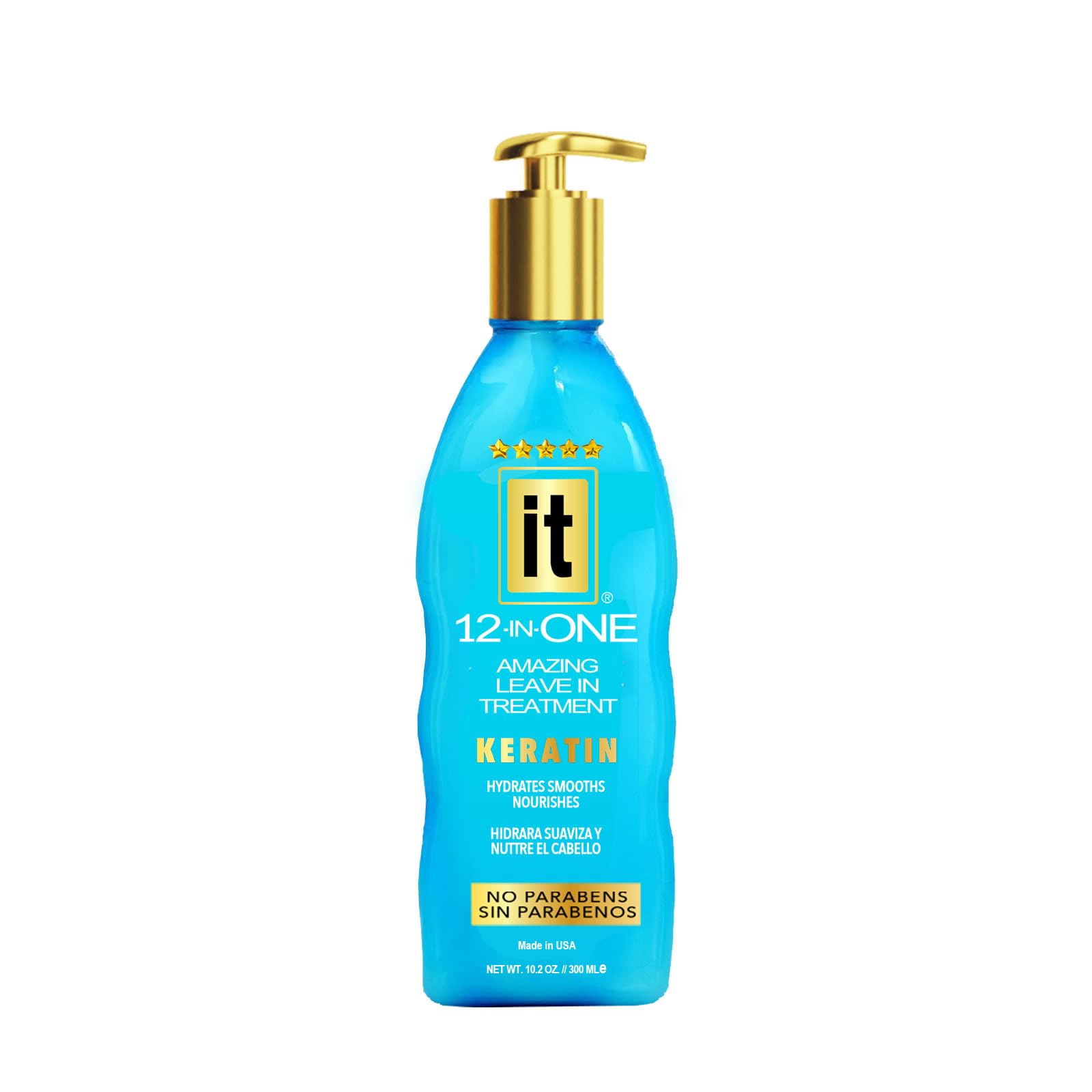 Freeze It IT 12-in-One Leave-in Treatment – Keratin Enriched for Smooth Hair