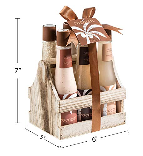 Freida and Joe Tropical Milky Coconut Bath & Body Set – Luxury Spa Gift