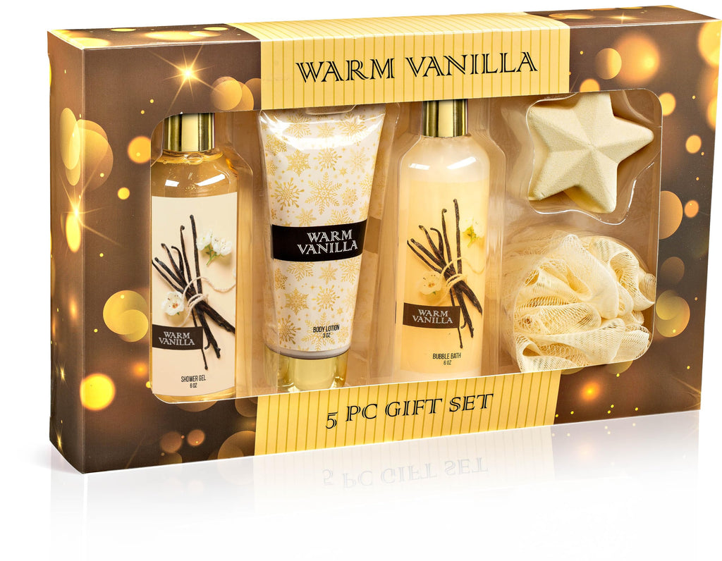 Freida & Joe Warm Vanilla Bath & Body Gift Box – Valentines Collection 2.0