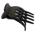 French Amie Bear Paw Black Small Hair Claw Clip – 2.75in Handmade Cellulose Acetate