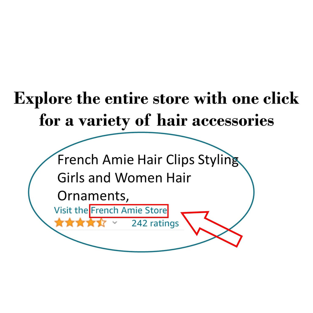 French Amie Bear Paw Black Small Hair Claw Clip – 2.75in Handmade Cellulose Acetate
