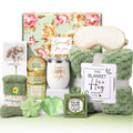 Frerdui Birthday Gift Basket for Women — Vanilla Relaxation Self-Care Kit for Mom, Sister, Best Friend
