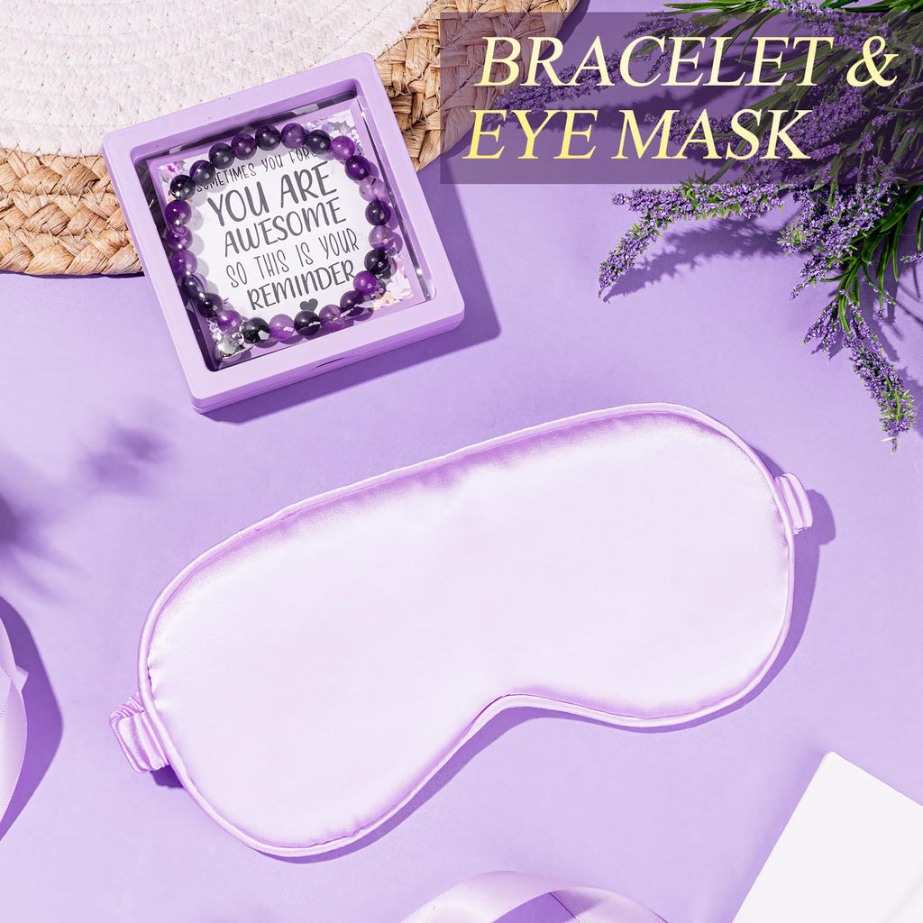 Frerdui Lavender Gift Baskets for Women | Unique Birthday & Self-Care Gift Box