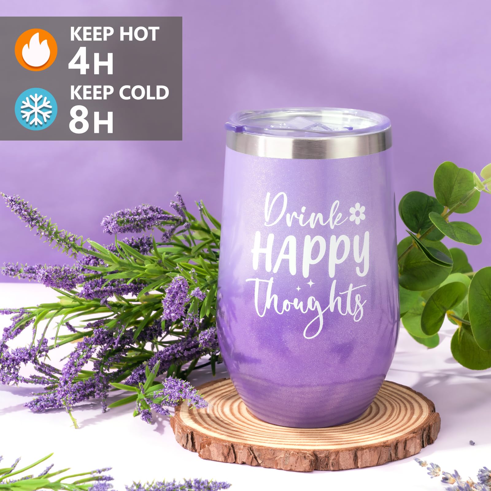 Frerdui Lavender Gift Baskets for Women | Unique Birthday & Self-Care Gift Box
