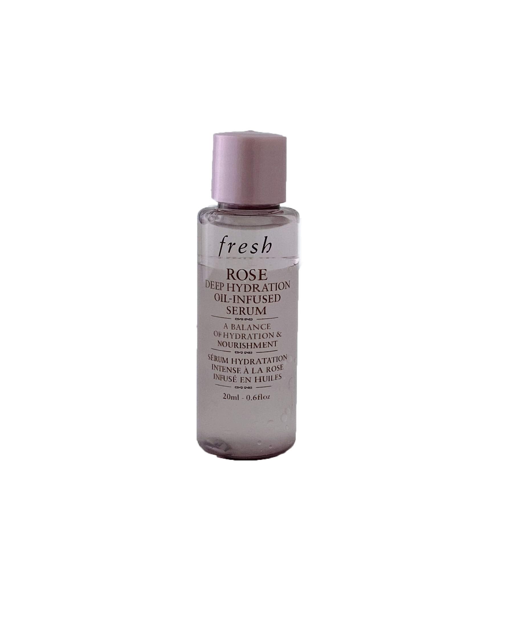 Fresh Rose Deep Hydration Oil-Infused Serum .68 oz – Lightweight Hydration for All Skin Types