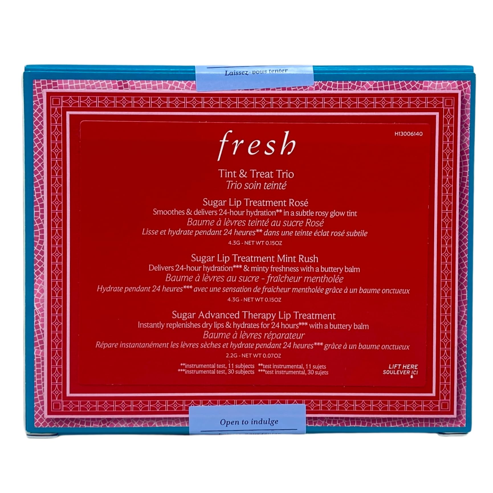 Fresh Limited Edition Tint & Treat Trio – Rosé, Mint Rush & Advanced Therapy Balm
