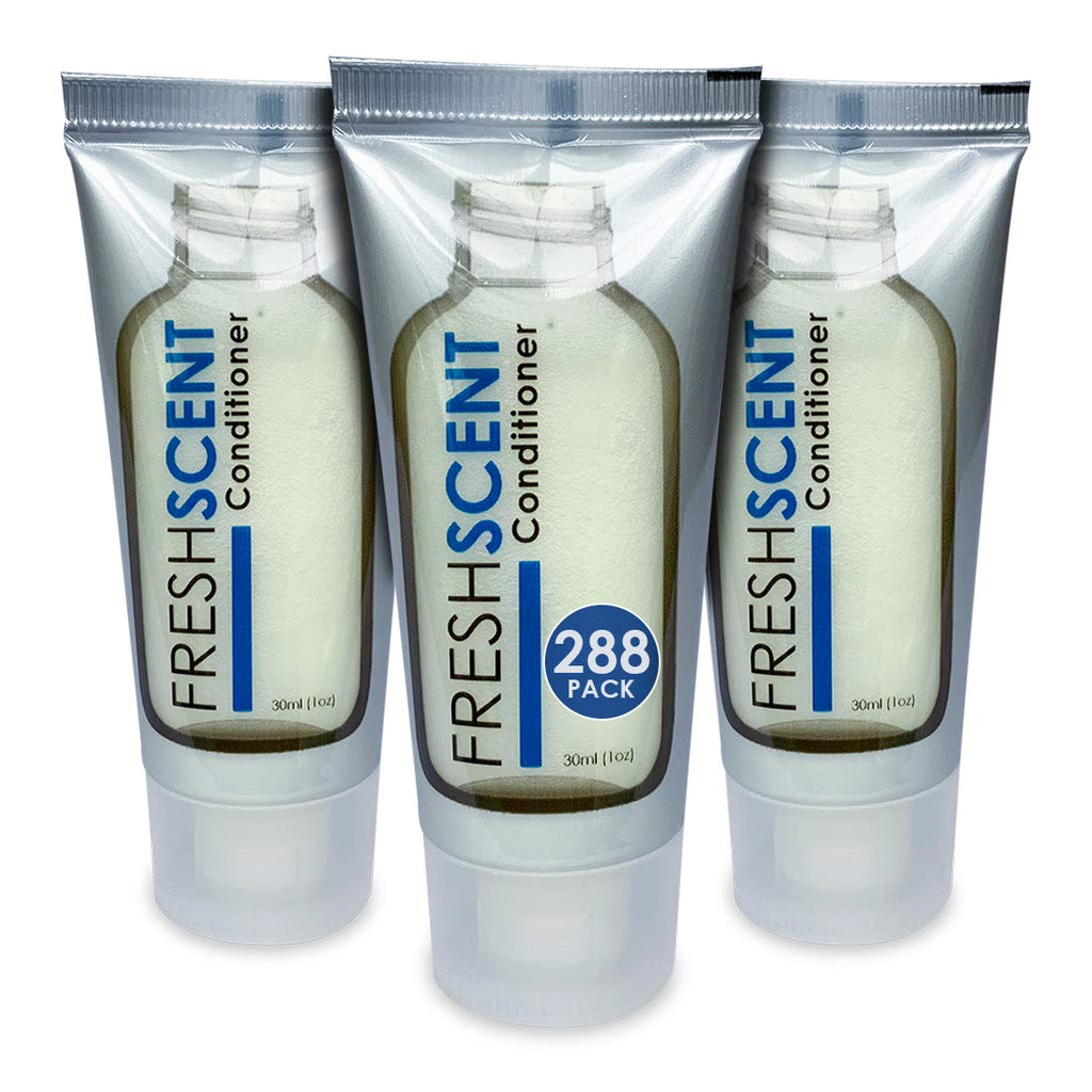 Freshscent Conditioner 1oz (288 Pack) Hotel Travel Size – Bulk Amenities for Hospitality