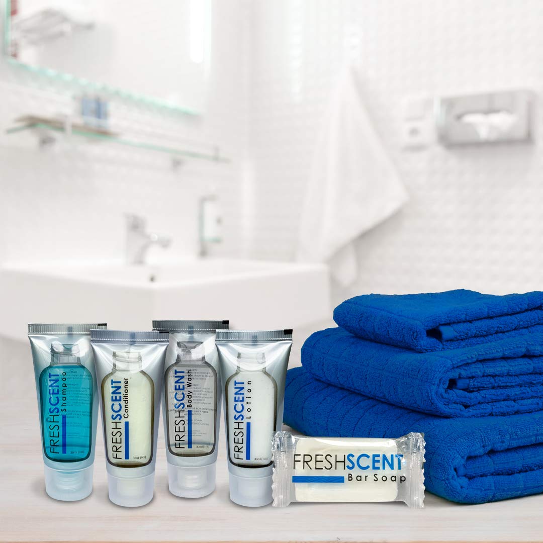 Freshscent Conditioner 1oz — 100 Pack Hotel Travel Size Bulk Amenities
