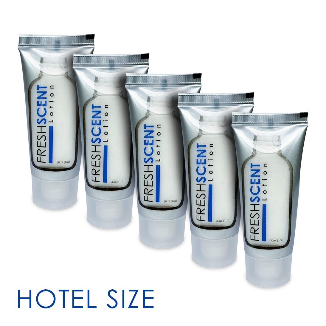 Freshscent Lotion 1oz (100 Pack) Hotel Travel Size Bulk Amenities for Hospitality