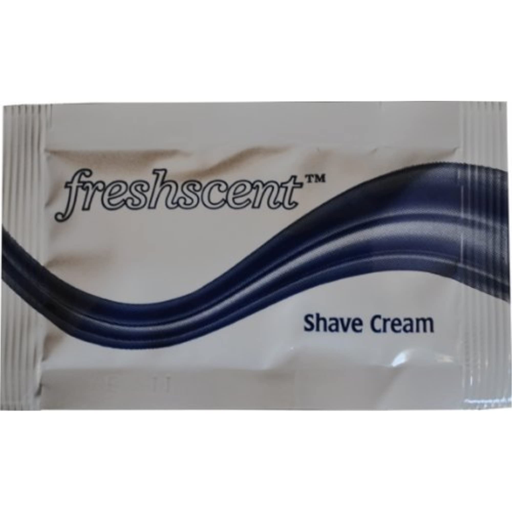 Freshscent Shaving Cream Packs — 0.25 oz Single-Use Packets (Pack of 100)