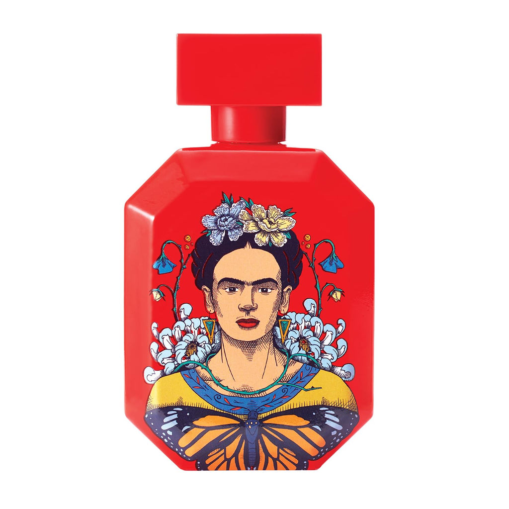 Frida Kahlo Red Eau de Toilette for Women – Long-Lasting Floral-Spicy Perfume, 1.7 oz – Made in USA