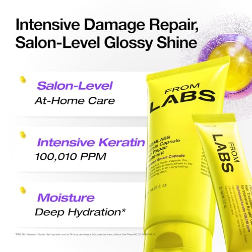 FROMLABS Hair Repair Duo: Protein Capsule Treatment + Keratin Booster Powder
