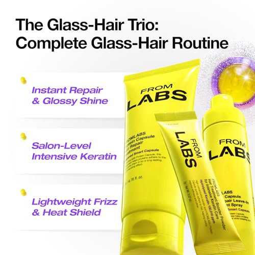 FROMLABS Hair Repair Trio – Keratin Capsule Treatment + Leave-In Spray