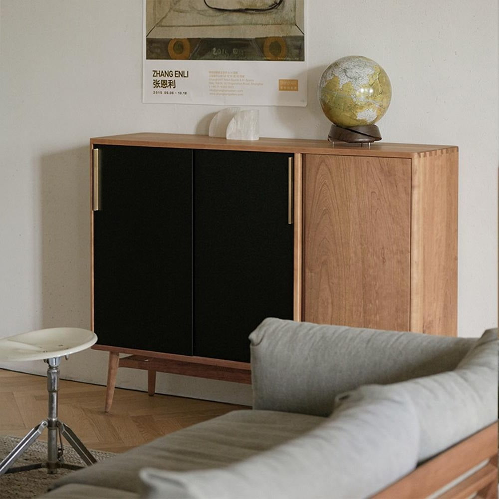FU3 Shoe Storage, Walnut & Black