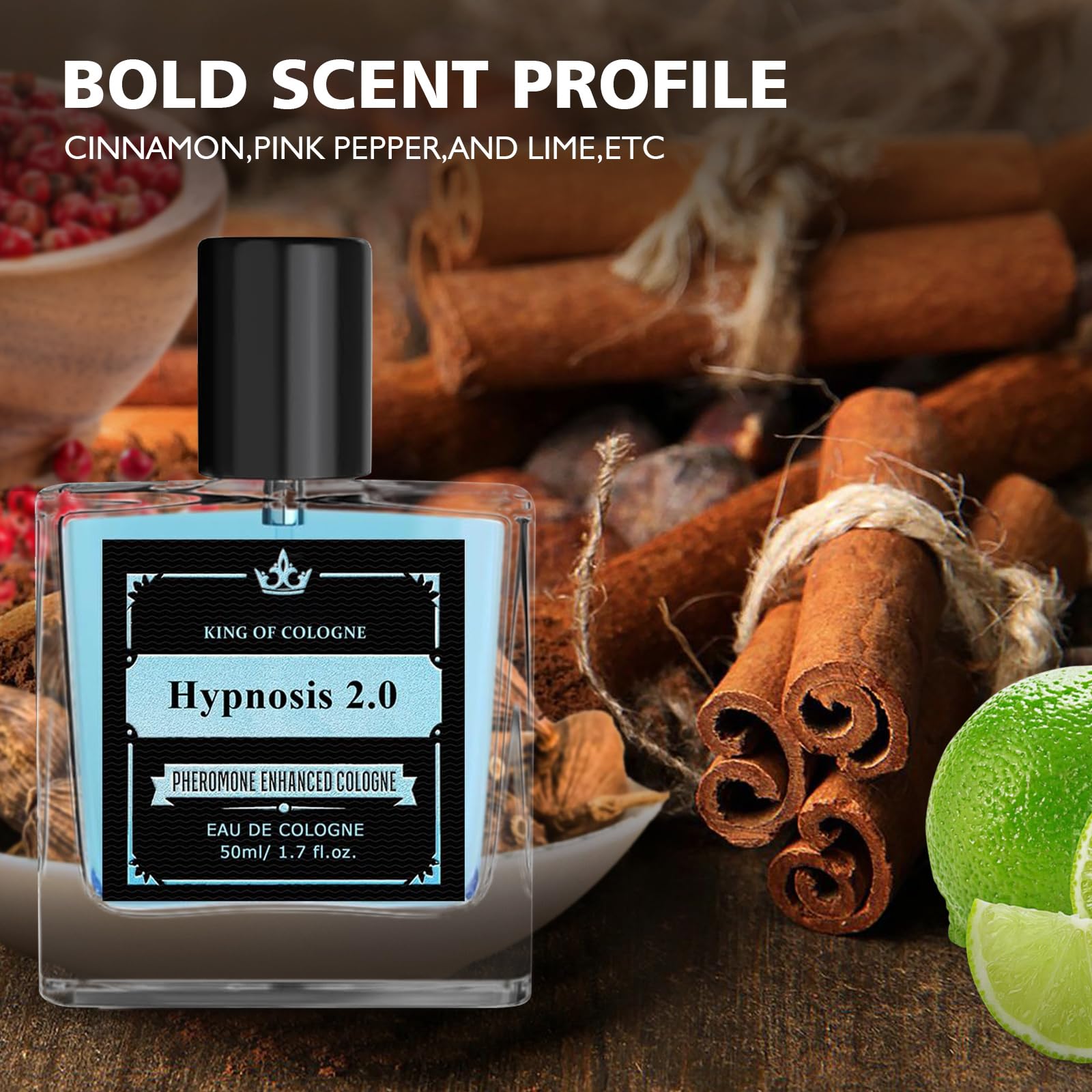 fugit Her Loss Pheromone Cologne for Men | Hypnosis 2.0 Long-Lasting Scent
