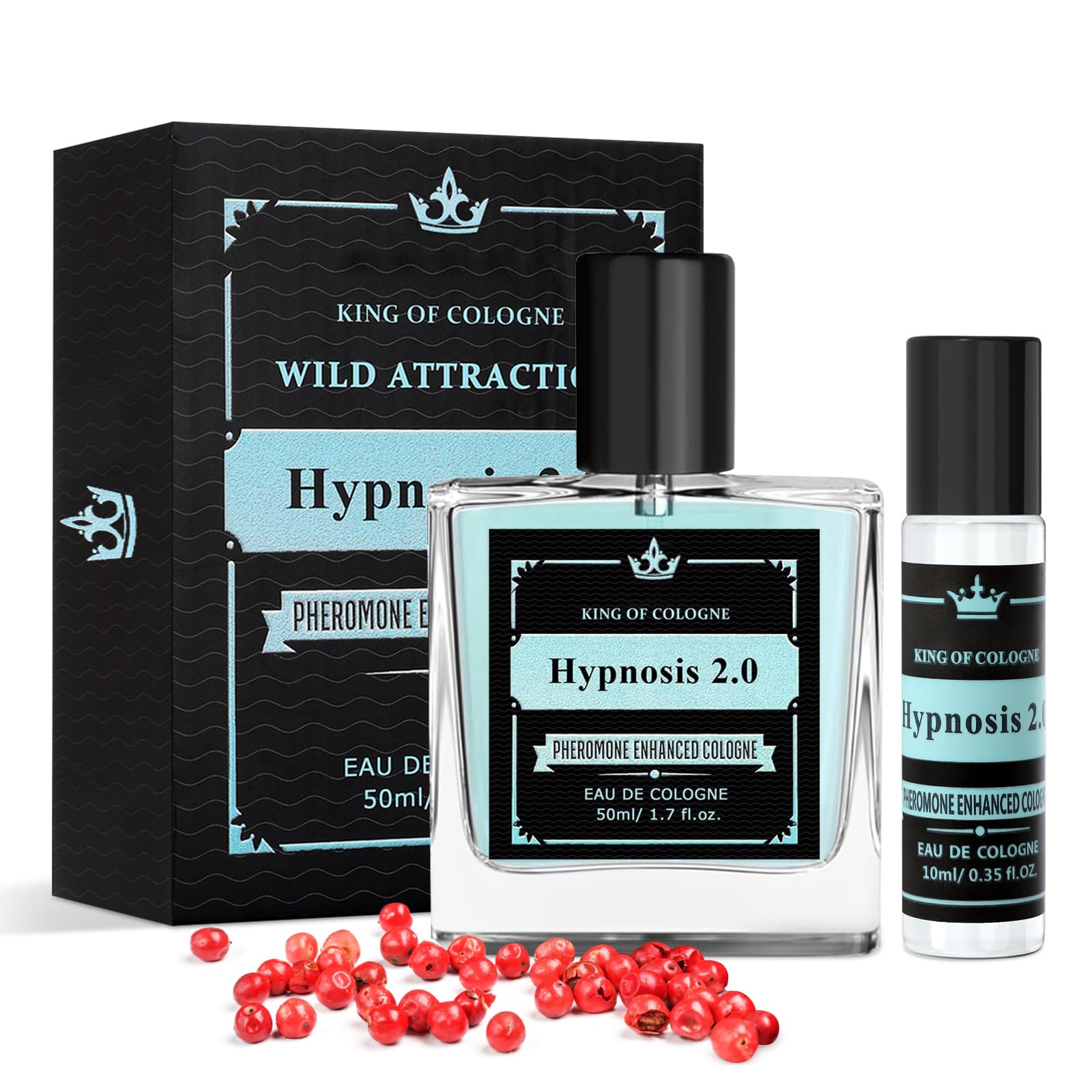 fugit Her Loss Pheromone Cologne for Men | Hypnosis 2.0 Long-Lasting Scent